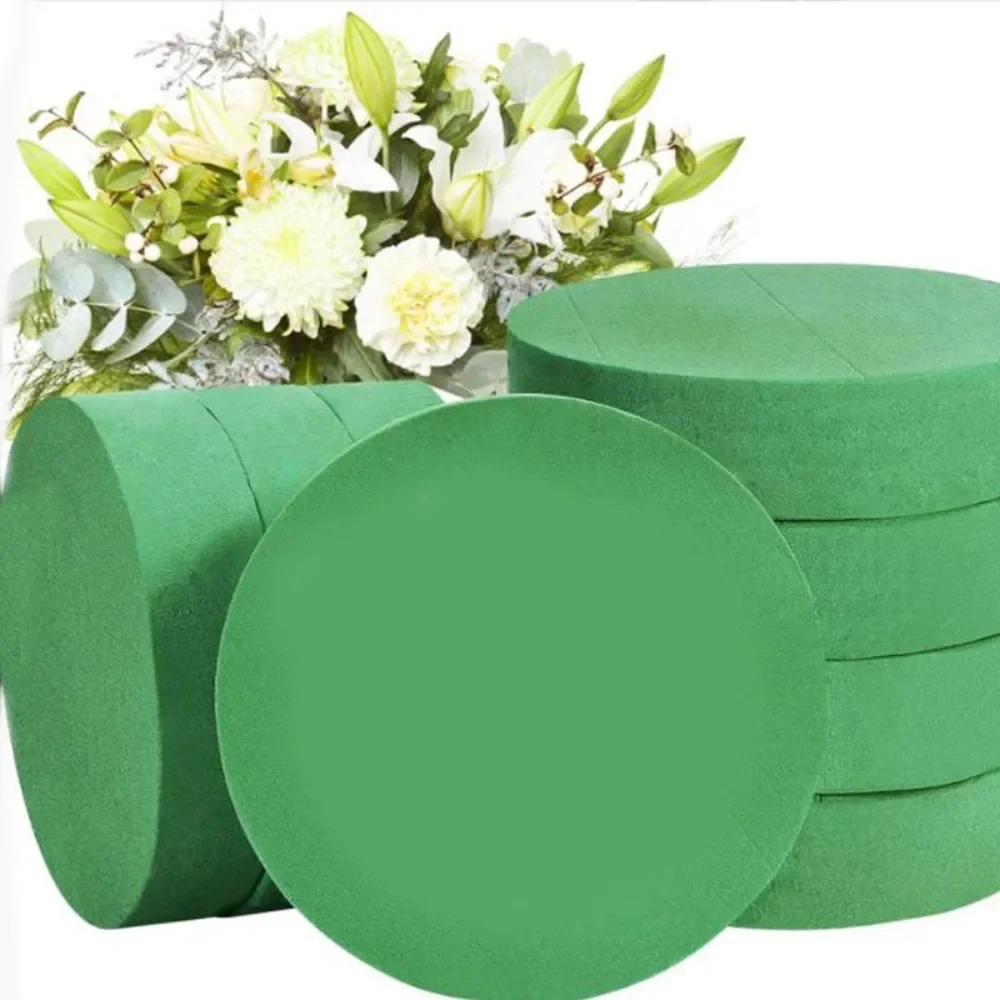 Floral Foam Oasis - 6.5'' Inch Round Foam Blocks for