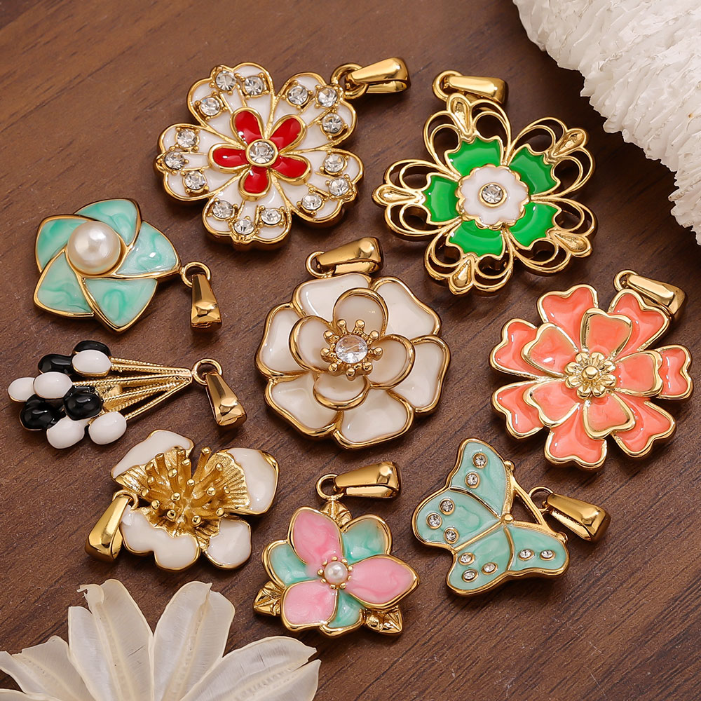 2PCS Stainless Steel Enamel La - đánh giá và giá Flower Supply
