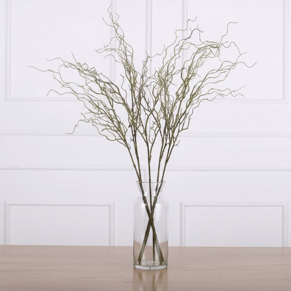 120cm Length Artificial Willow - đánh giá và giá Branch Curly Willow