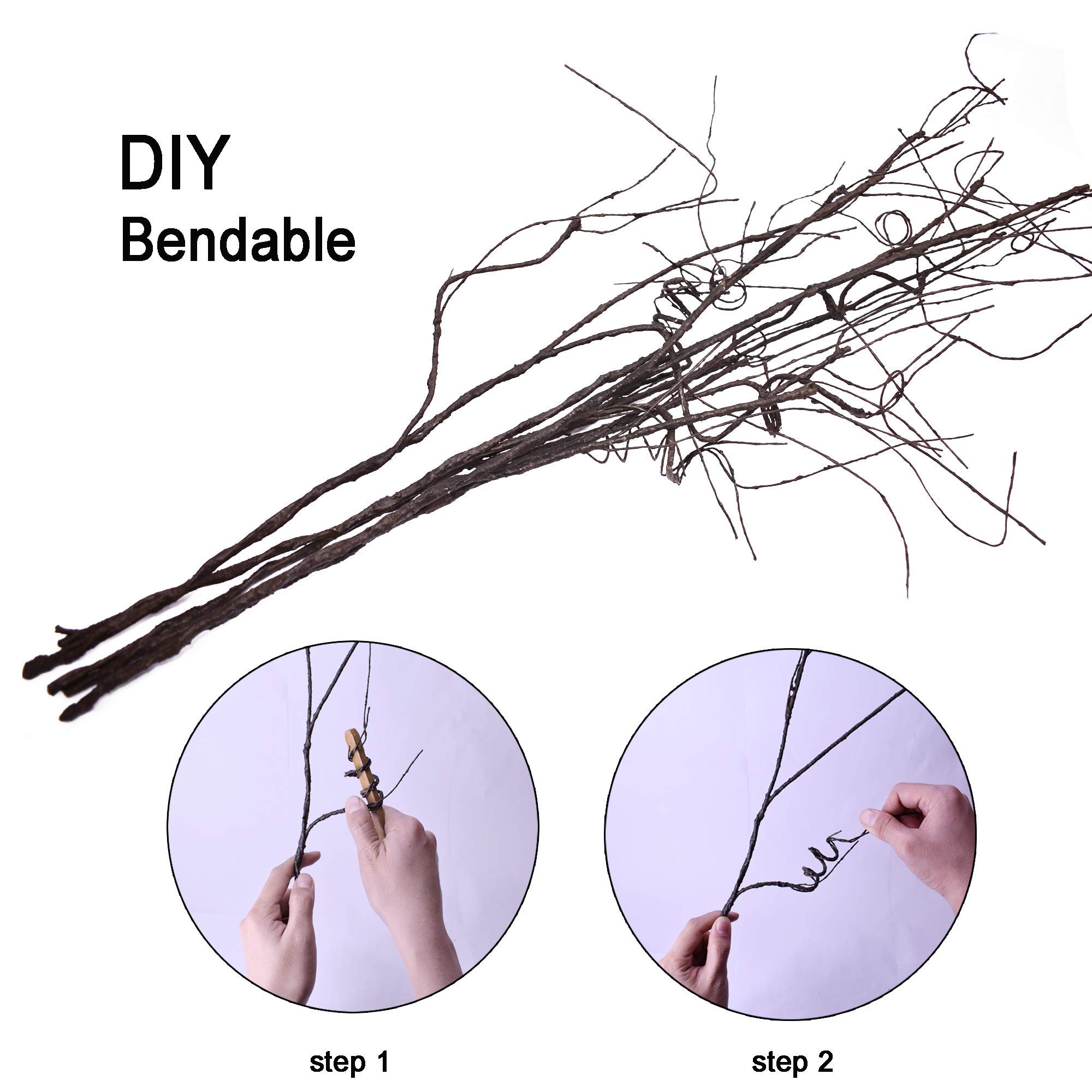 FeiLix 10PCS Dried Artificial  - đánh giá và giá Branch Curly Willow
