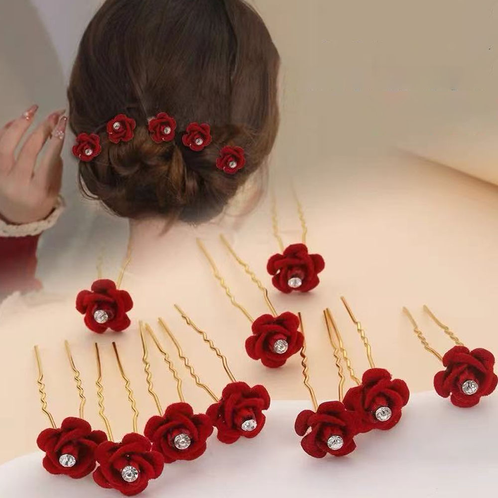 10Pcs Rose Hair Accessories We - đánh giá và giá Flower Supply