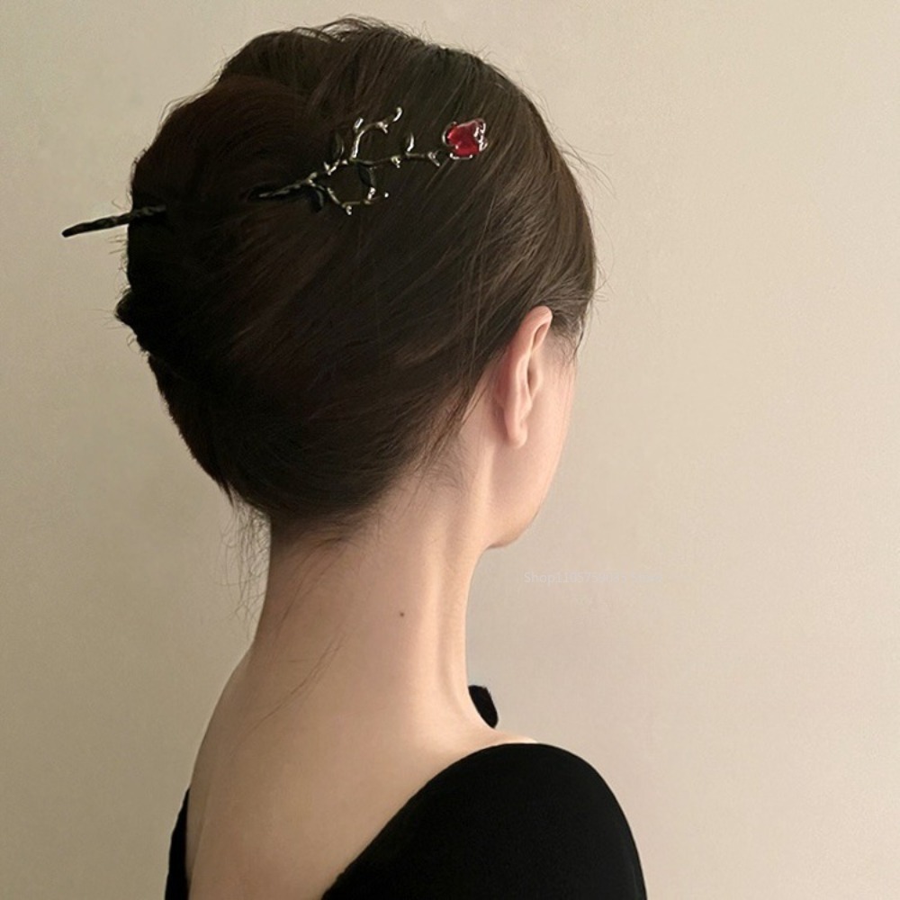 Vintage Metal Red Rose Flower  - đánh giá và giá Flower Supply