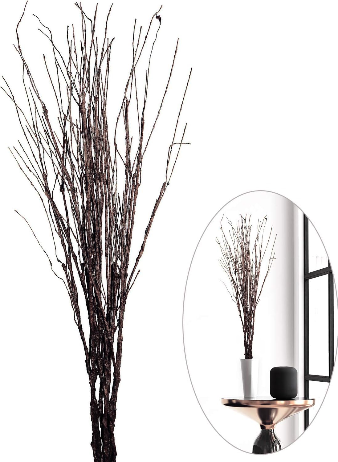 10 PCS Artificial Twigs Curly  - đánh giá và giá Branch Curly Willow