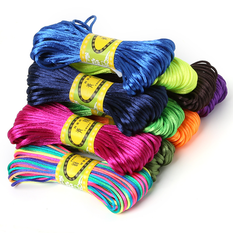 2.5mm 20m Satin Rattail Lụa Ma - đánh giá và giá Ribbon Wired Satin