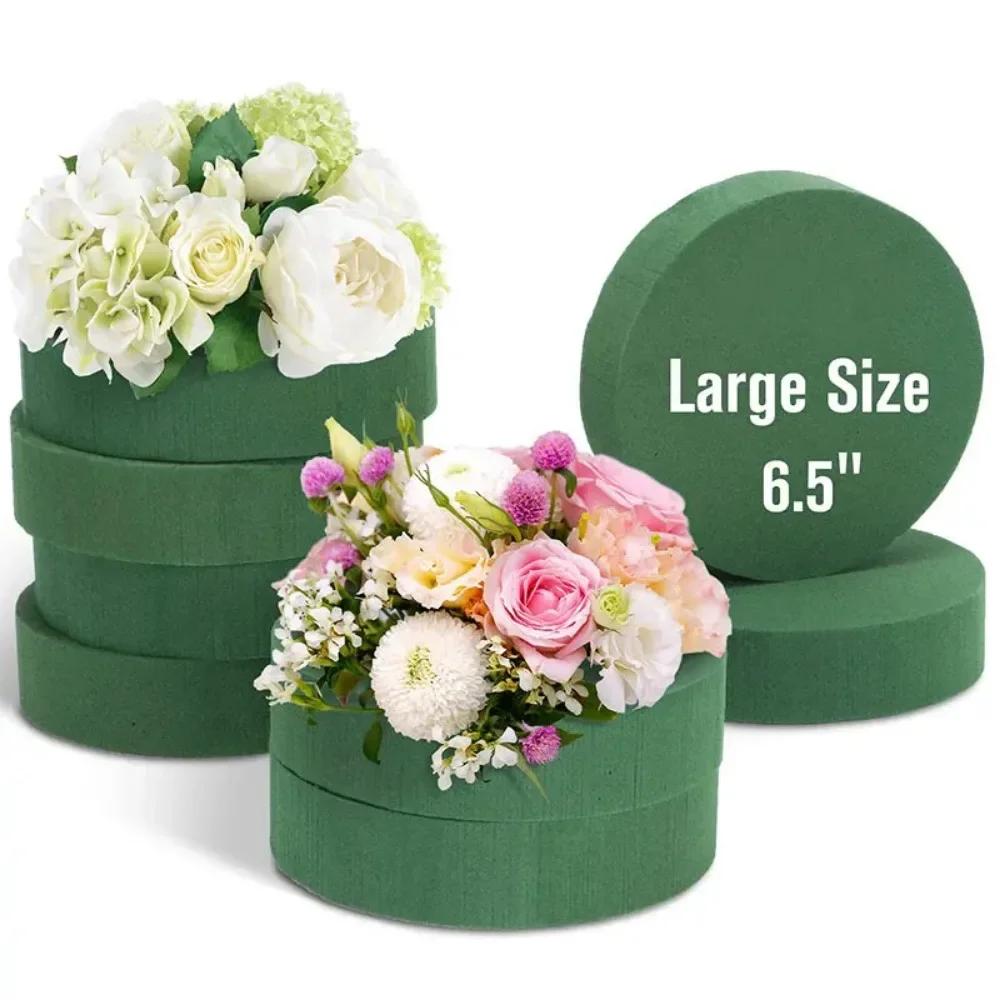 6.5'' Inch Round Foam Blocks f - đánh giá và giá Floral Foam Oasis